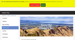 Desktop Screenshot of hawkesbay.exportnz.org.nz