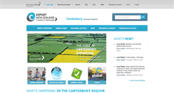 Desktop Screenshot of canterbury.exportnz.org.nz
