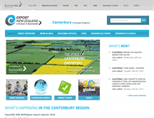 Tablet Screenshot of canterbury.exportnz.org.nz